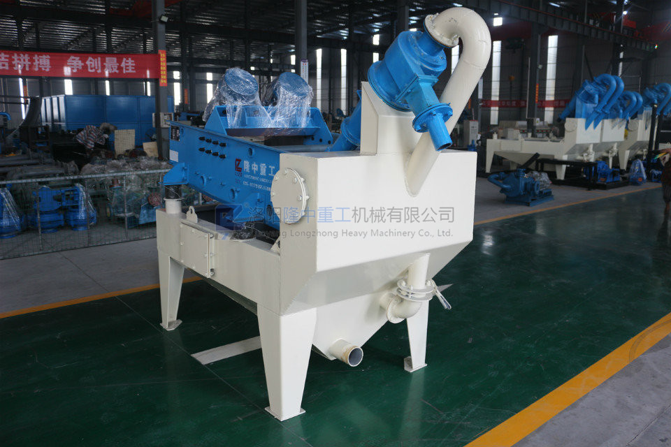 LZ新型細(xì)沙回收機后面